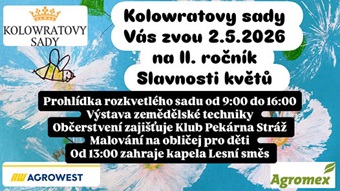 Slavnosti květů v sadech 2026